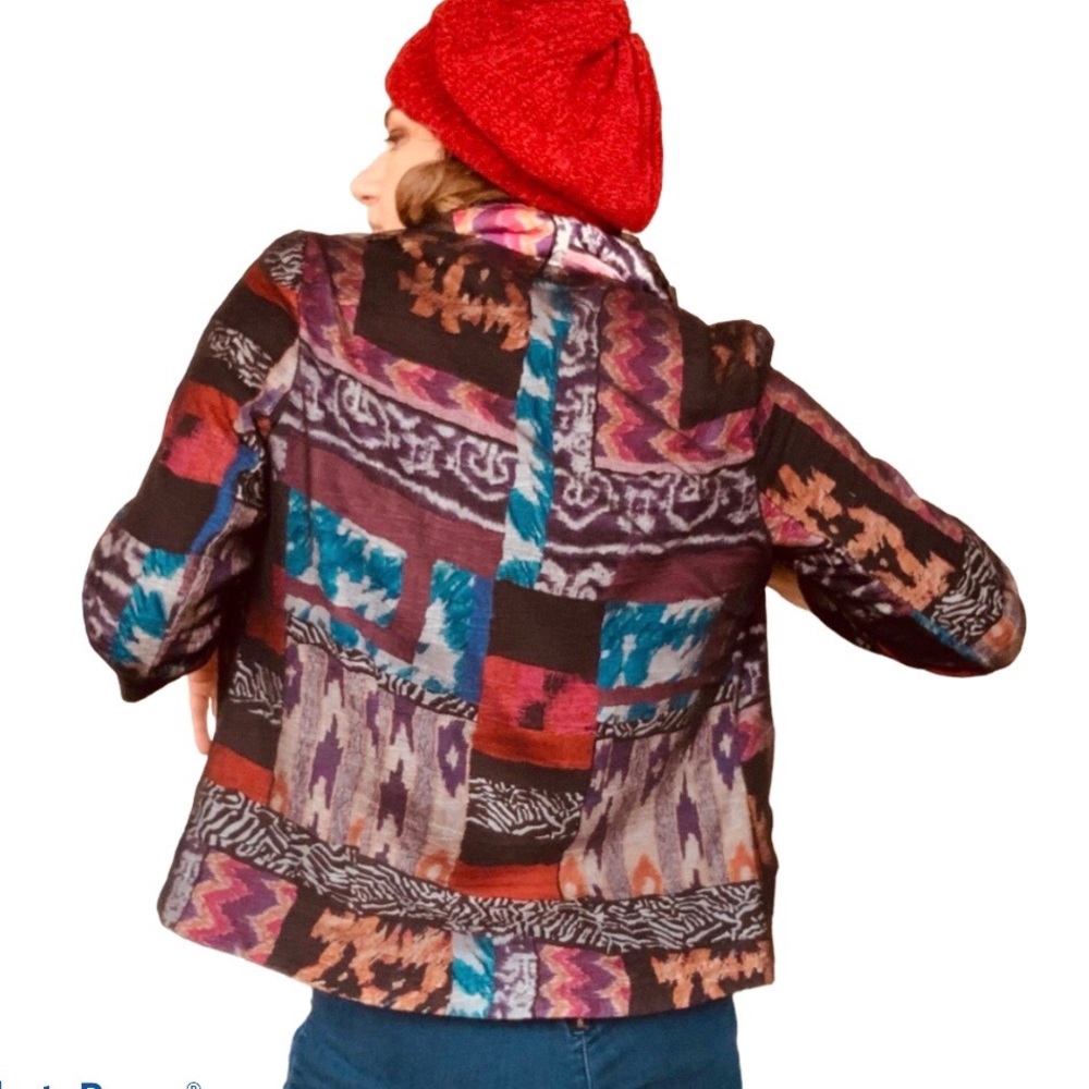 Alberto Makali Patch Pattern Black Mash Overlay B… - image 2